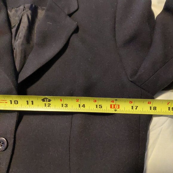 FEMME DE CARRIERE Business Skirt Blazer Suit, Black, Size 36 /Us 6 - Picture 6 of 13